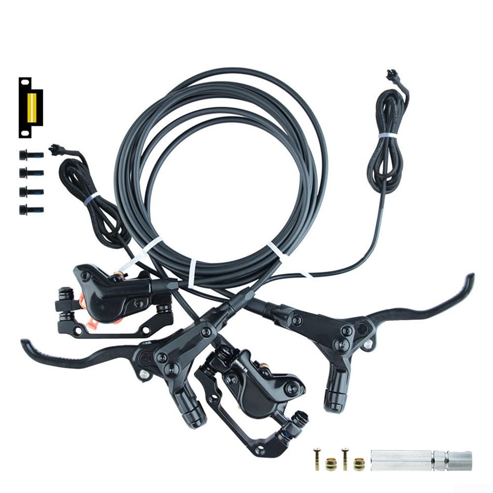 Kit de freno de disco hidráulico E Bike Ready con mecanismo de rebote rápido y diseño de mango antideslizante