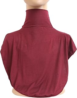 [appuivbt] 偽タートルネック首輪襟ブラウス女性のための取り外し可能なインサートモック偽男性