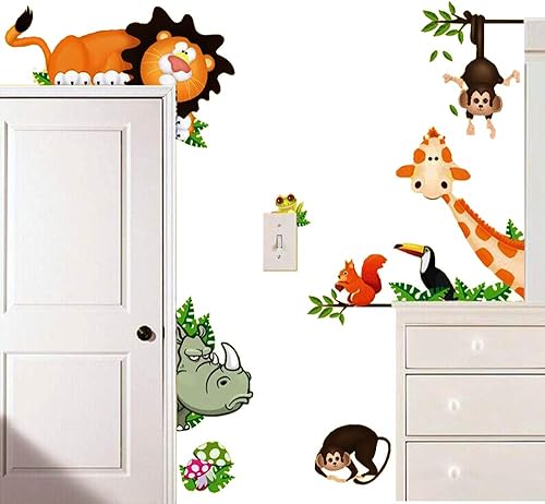 Calcomanías para decoración de cuartos de niños, el cuarto del bebé, patio para niños, decoración para el hogar, encantadores diseños de MLM,