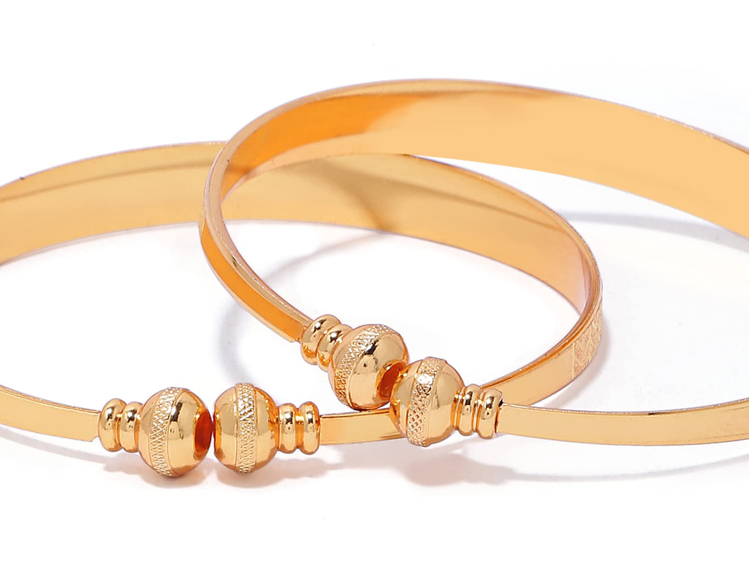 Elegant 18k Plated Bracelet Bangle, Size