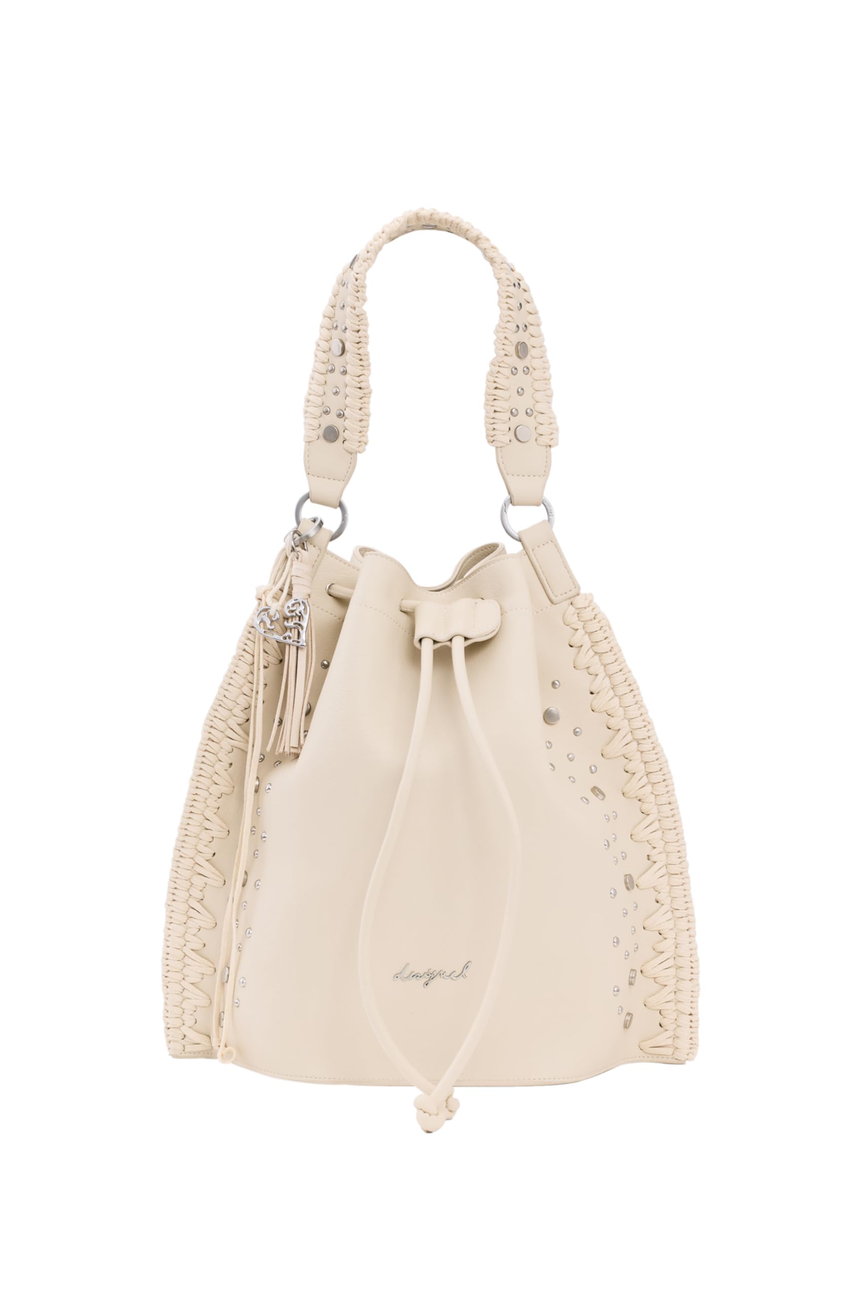 Desigual mochila de ocio Gallium Harlan Backpack Beige Crude crema