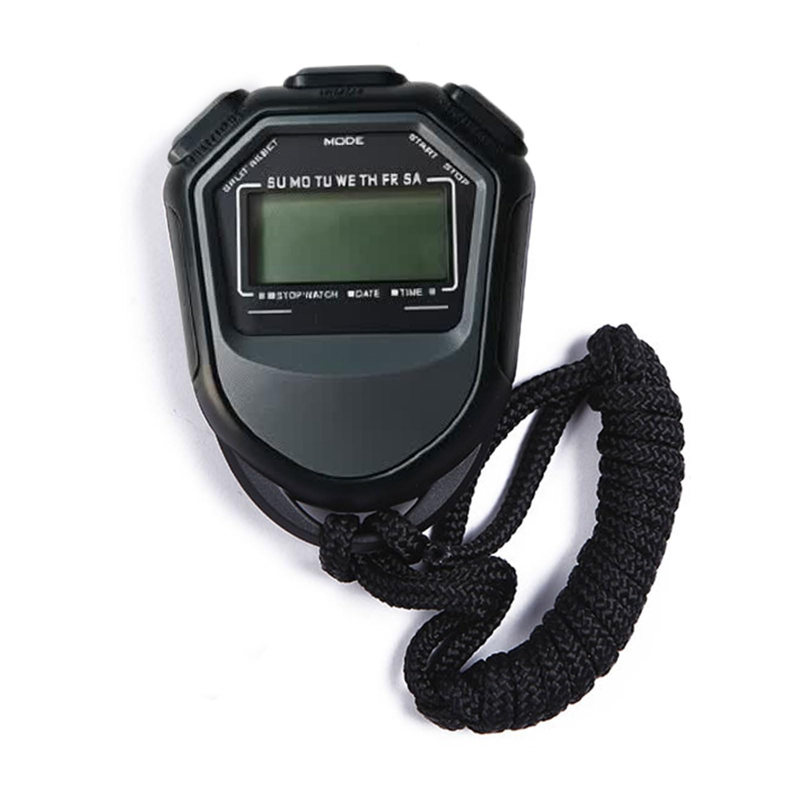 Mekalero Grey Precisions Stopwatches Timer With 0.01S Accuracy Abs Construction For Sports Training And Laboratory Use Digital High Accuracy