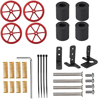 Auto Bed Leveling Sensor Kit, Aluminum Hand Twist Leveling Nut, Mount Brackets, Silicone Columns, Die Springs for Ender 3 V2/Ender 3/Ender 3 Pro/Ender 3 Max/Ender 5/Ender 5 Pro/CR-10