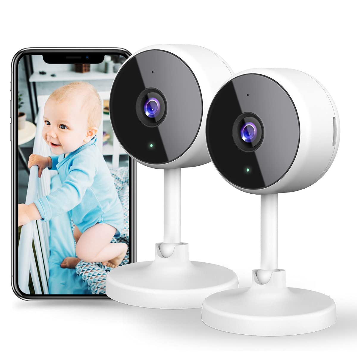 Little Elf 1080p Baby Camera Wifi Camera Indoor Home Security