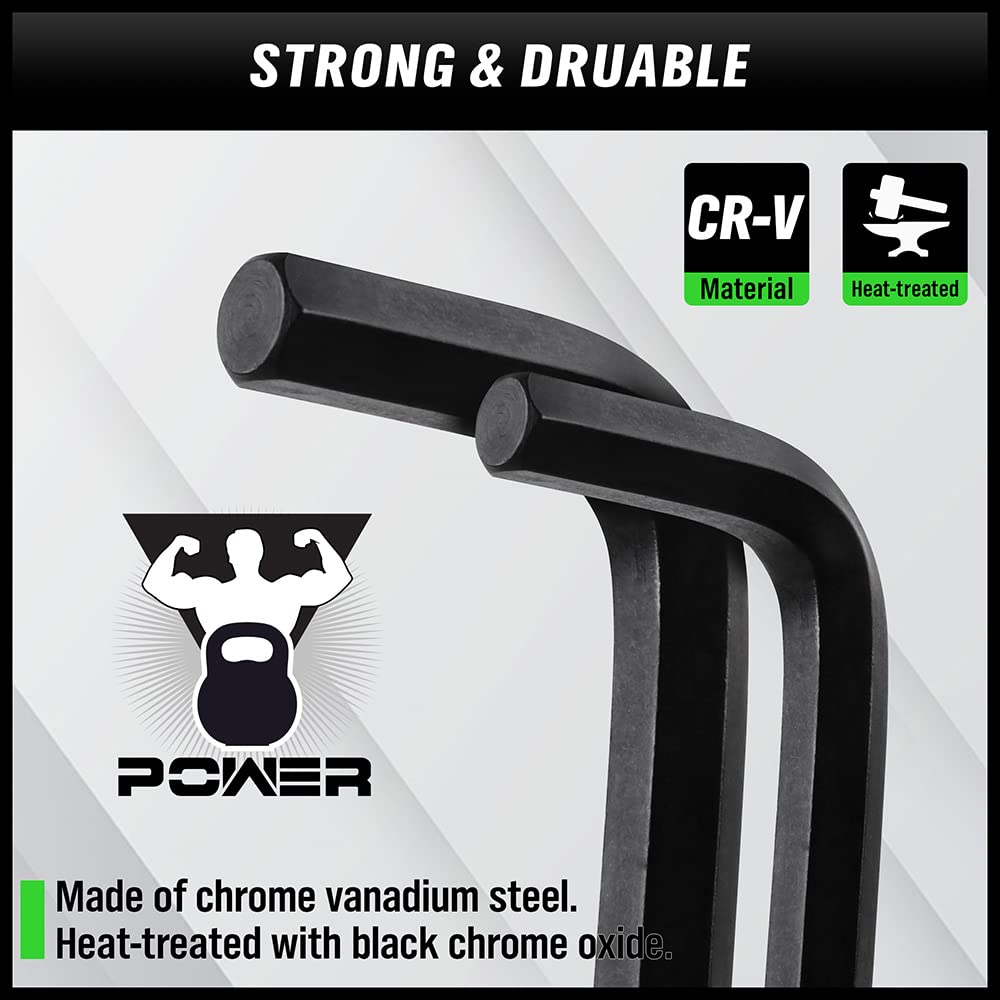 Amazon | SWANLAKE アレンレンチセット 27個 六角キーセット ロング