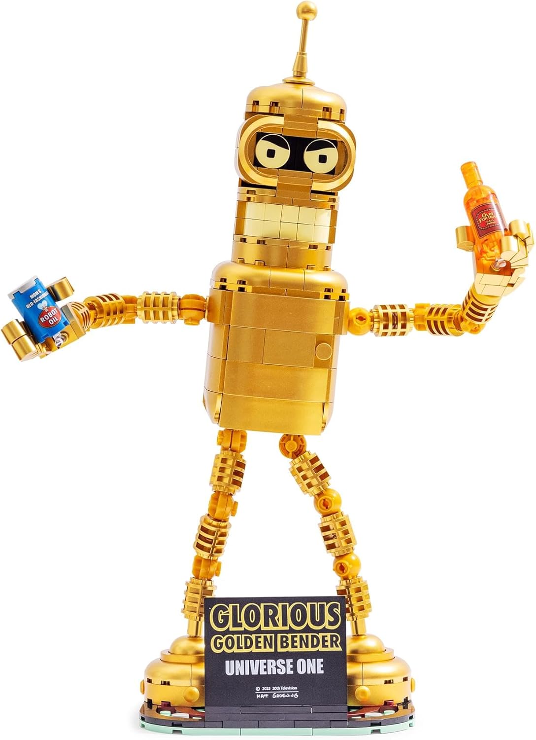 Gold Bender Comic-Con Exclusive Building Set by Brickcraft
