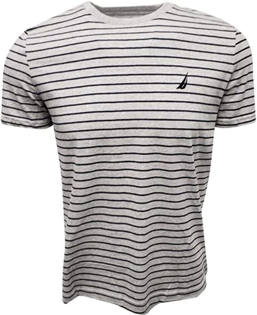 Nautica Men's Crewneck Striped T-Shirt