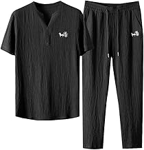 Anzn Men's Jersey Top and Bottom Set, Solid Color, Short Sleeve, Sportswear, Large Size, Hooded Sweatshirt, Running Wear, Sports, Breathable, Casual, Stylish, Sweat Absorbent, Quick Drying, Sports,