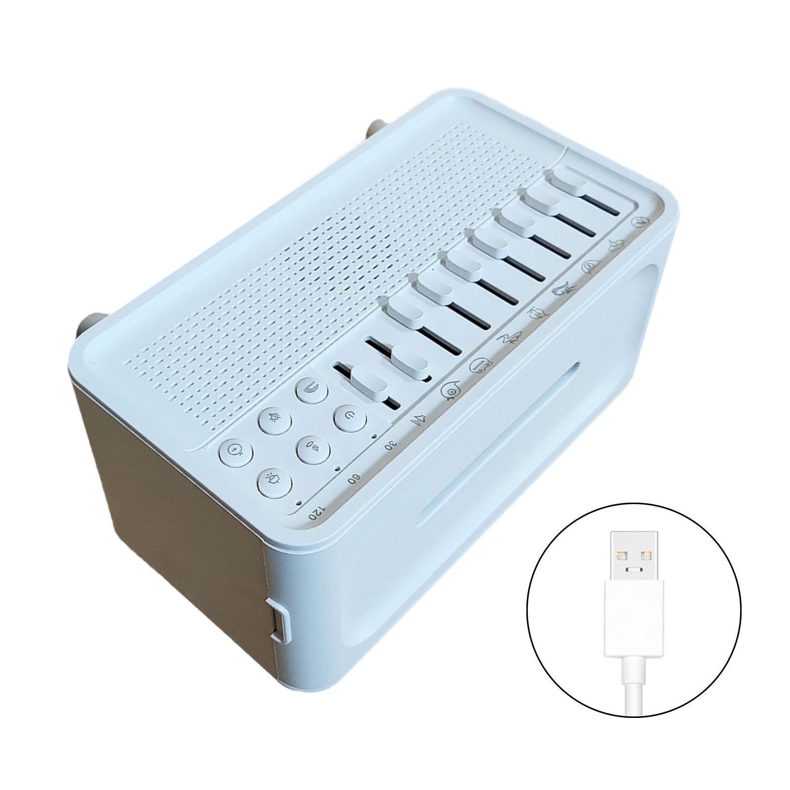 Diffusore moderno di aromaterapia e lampada notturna con suono ad alta fedeltà per uso domestico e ufficio