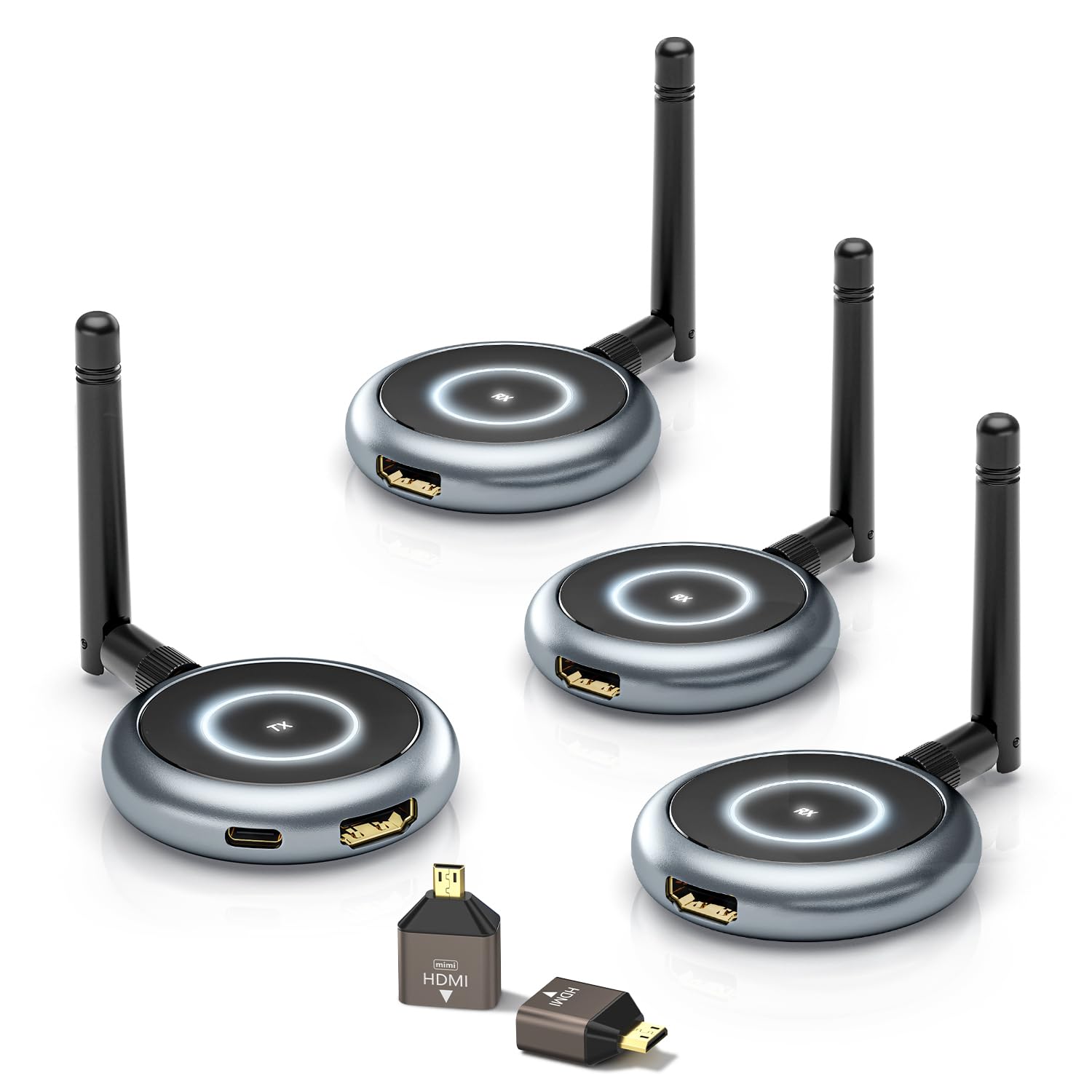 AIMIBO ワイアレスHD Transmitter & Receiver Amazon.com: AIMIBO Wireless HDMI Transmitter and Receiver