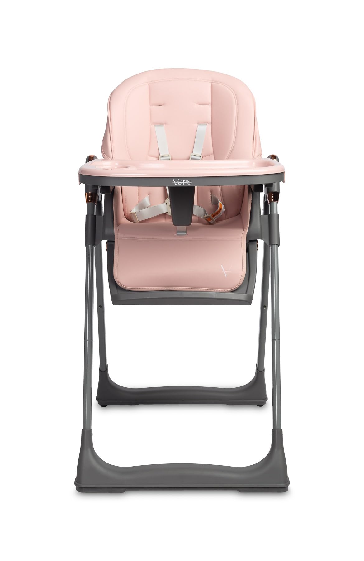 CARETERO - Trona Vars, Silla Infantil a Partir de 6 Meses, Respaldo y reposapiés Regulables, para bebés y niños Mayores, Alimentación del bebé, Rosa