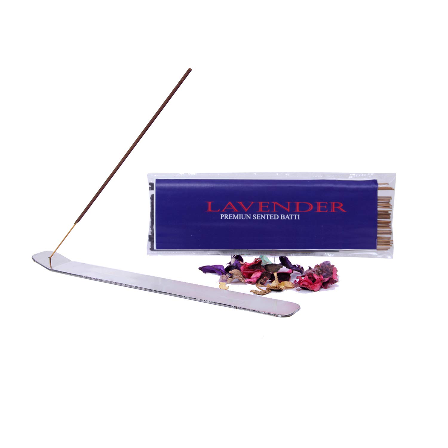 YRF Lavender Incense Sticks| Premium Agarbatti| Natural Agarbatti | Charcoal Free| (Pack of 2)