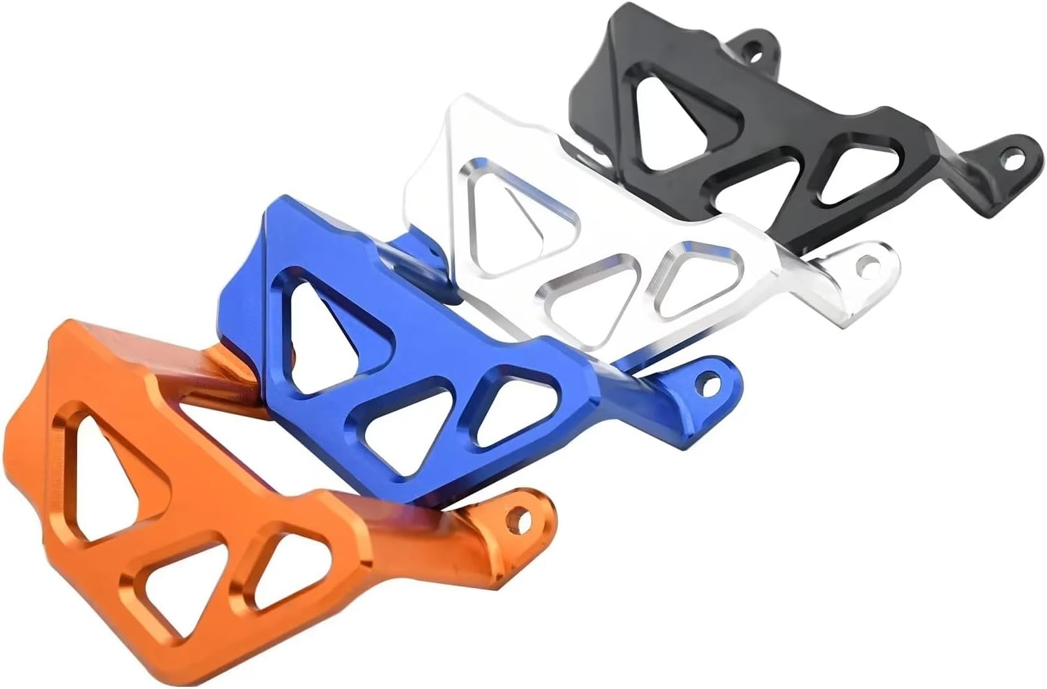 Motorcycle CNC Caliper Protection Rear Brake Disc Guard For Husqvarna TE TC FE FC 2014-2017 For KTM EXC EXCF 2024 distintivo(Blue)