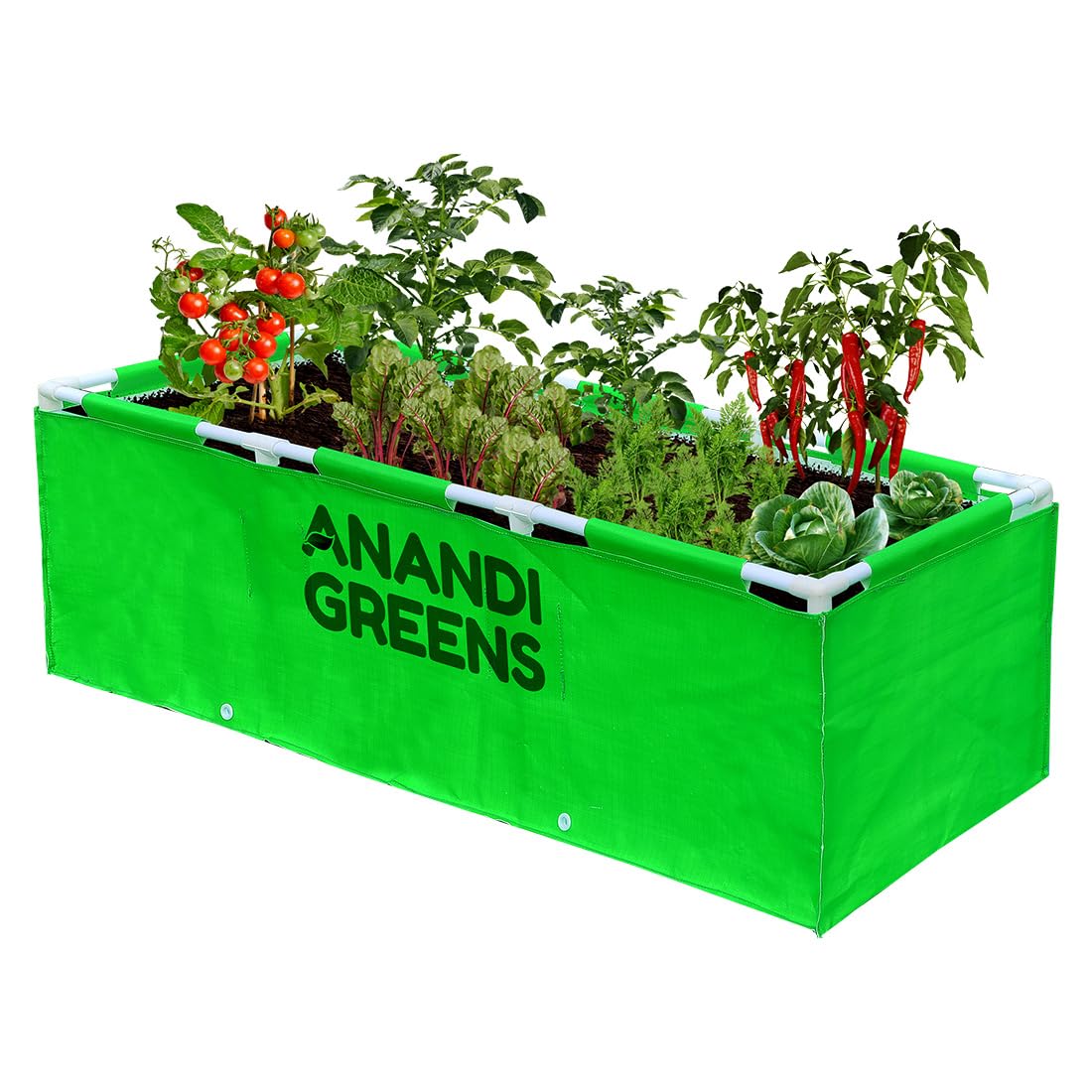 See full amazon price history chart for Anandi Greens HDPE UV Protected 360 GSM Green Color Rectangular Plant Grow Bags Suitable for Indoor Outdoor Vegetable Terrace Gardening with PVC Pipe Support 4Lx1Wx1H fit Anandi Greens HDPE UV Protected 360 GSM Green Color Rectangular Plant Grow Bags Suitable for Indoor Outdoor Vegetable Terrace Gardening with PVC Pipe Support 4Lx1Wx1H fit (B0D2CWSYQR) Amazon Price History, Amazon Price Tracker
