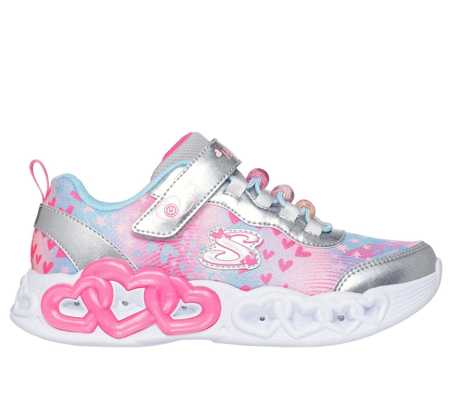 Skechers Fille Infinite Lights Heart Jewels Basket