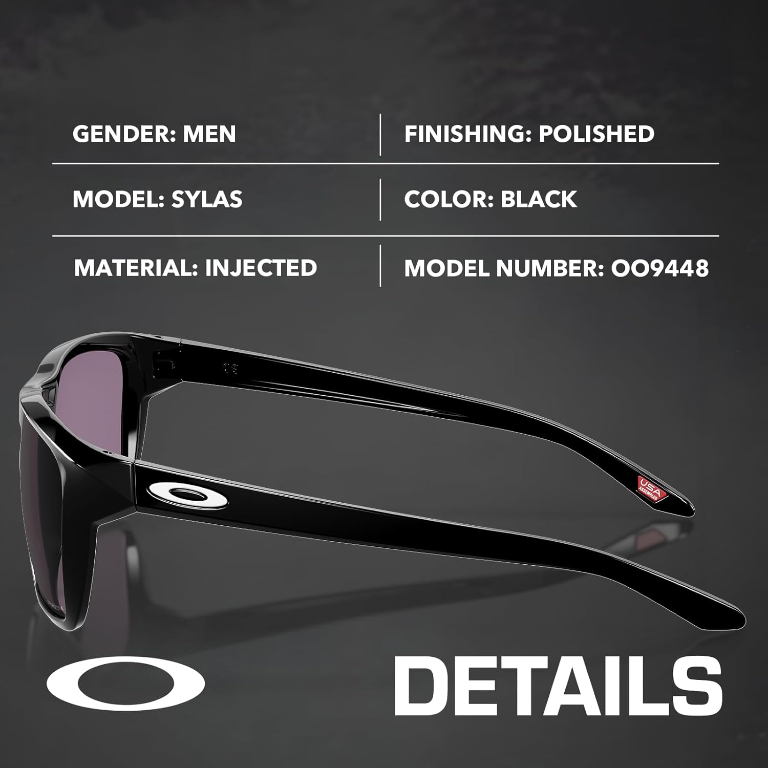 Oakley SYLAS OO9448 Rectangle Shape Sunglasses With Official Eyewear Kit - Image 2