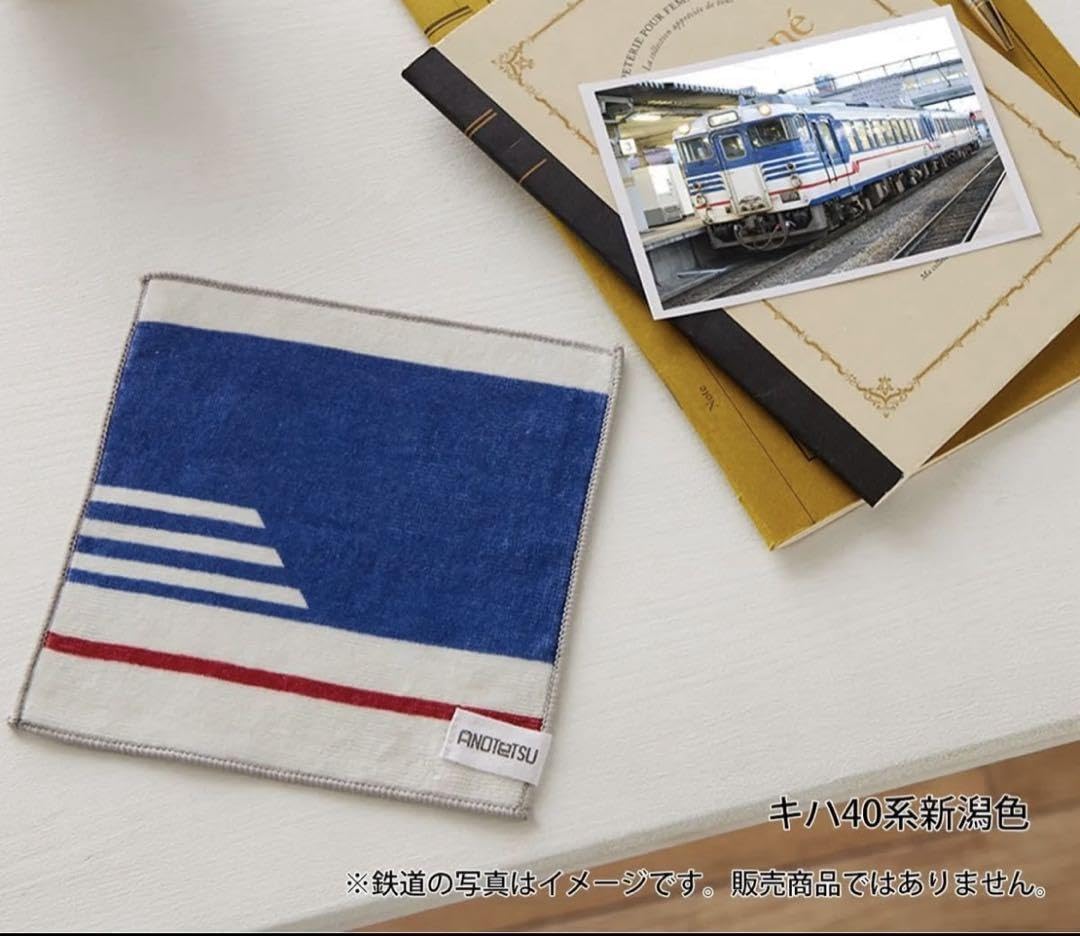 Amazon｜ANOTETSU 鉄道 ハンカチタオル 5枚セット ミニタオル｜ハンド