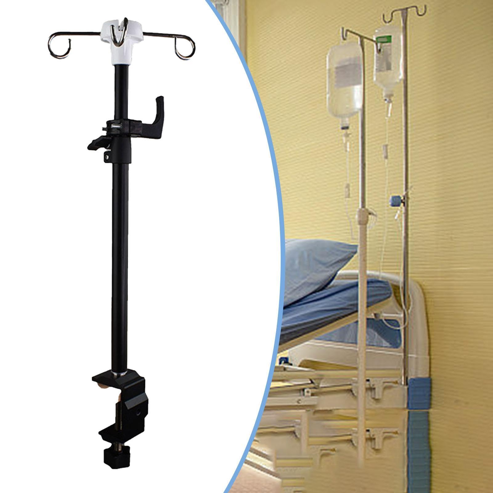 Abrazadera para Soporte Intravenoso para Sonda de Alimentación Y Bolsa de Goteo