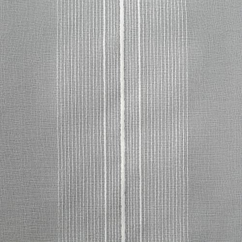 Miniatura 8 de Dalina Textil - Cortina Cocina Translúcida 45x120cm, Visillo Para Cocina, Comedor, Marco De Puerta 2 Pieza Tejido Gasa Finas Diseño Milrayas 45x120cm Blanco