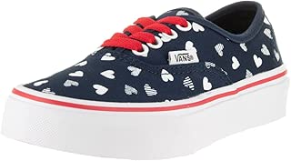 Kids Authentic (Hearts) Dress Blues/True White Skate Shoe 1.5 Kids US - coolthings.us