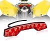 SKTYANTS Motorcycle TailIight Assembly ATV Motorcycle Brake Rear Light Compatible with Suzuki LT-R450 LTR 450 LTR450 2x4 Replacement OEM 35710-45G00