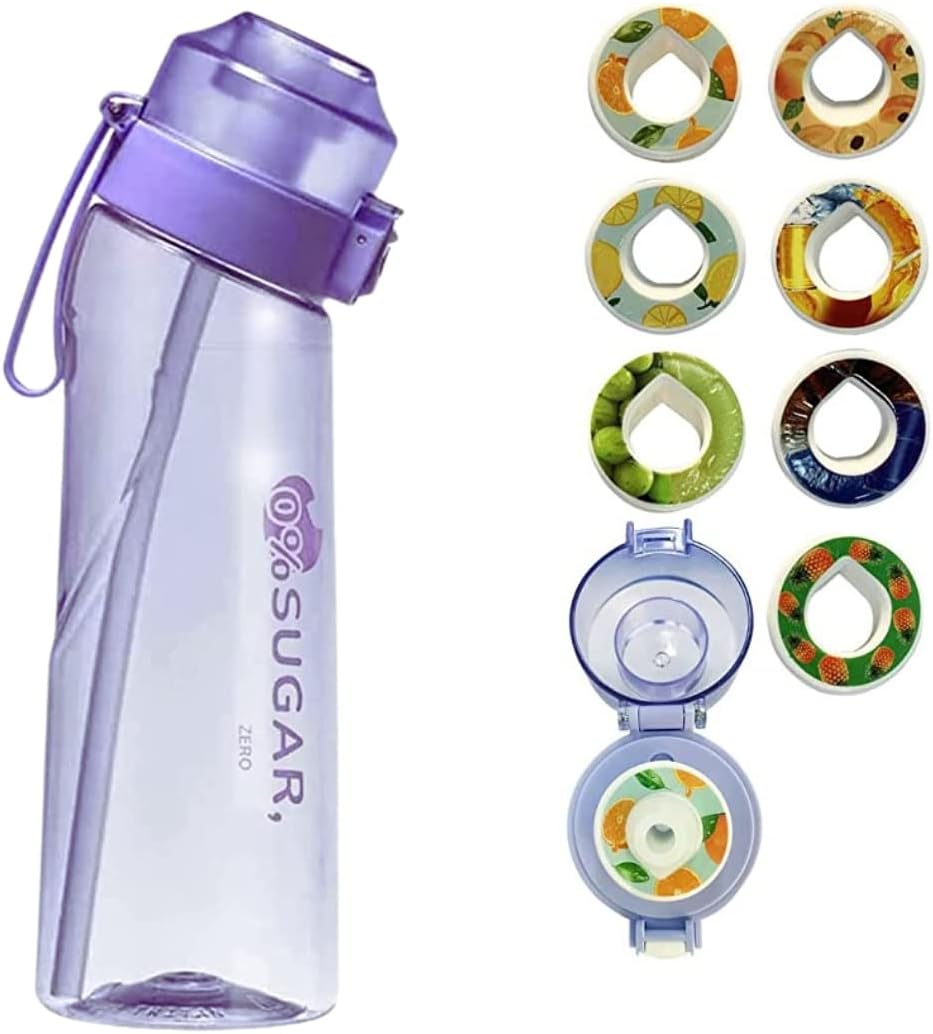 Alpha Fit Flavored Water Bottle, Air Up Water Bottle with Flavor Pods
