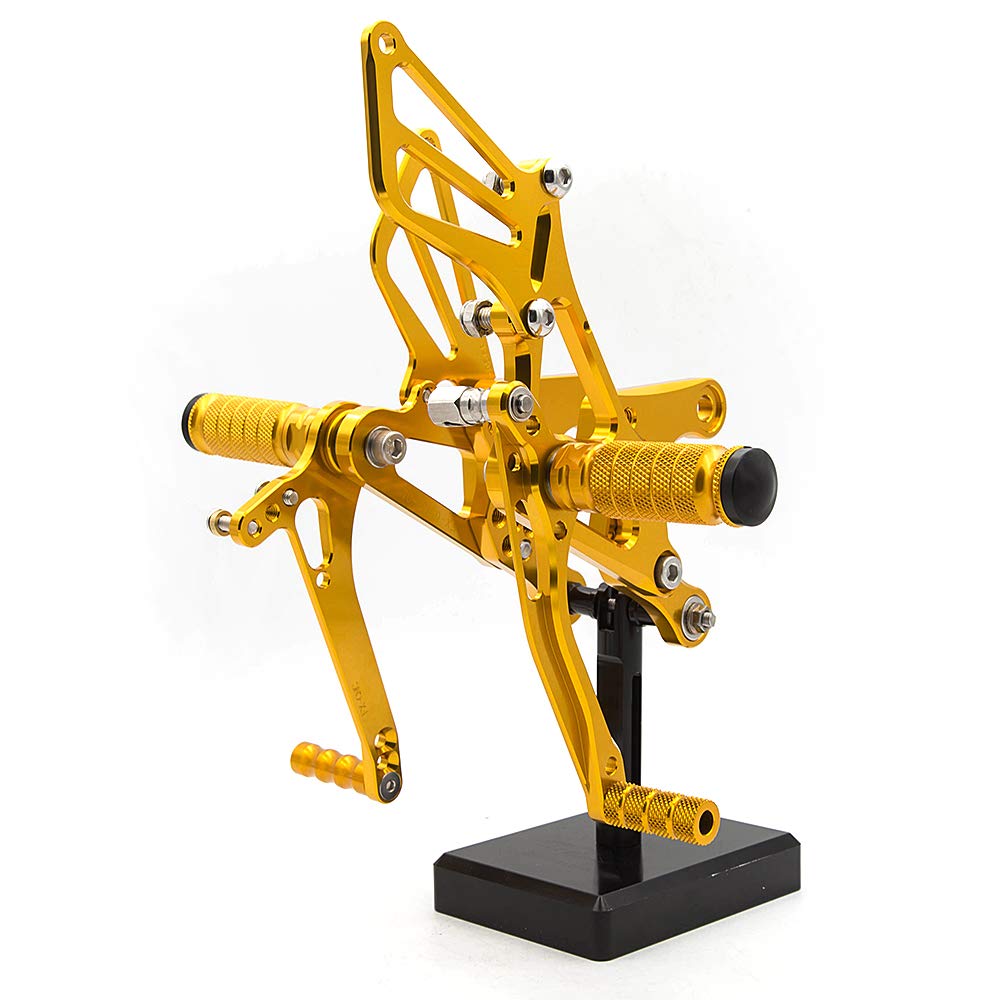 Amazon.com: FXCNC CNC Motorcycle Rearsets Foot Pegs Rear Set