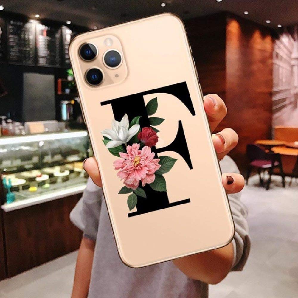 Apple Phone Case, Phone Case For Iphone 11 Pro Max Wireless Charging Fashion Customized Initial Soft For Iphone X Xr Xs Max 7 8 Plus
