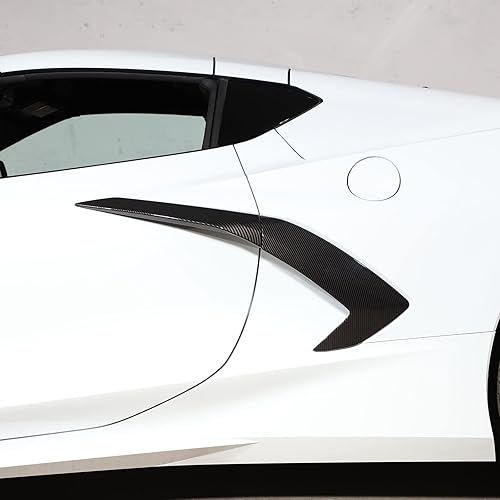 Miniatura 3 de Cubierta para manija de puerta de automóvil para Chevrolet Corvette C8 Stingray Z06 2020-2025, accesorios de decoración de puerta de ventilación de