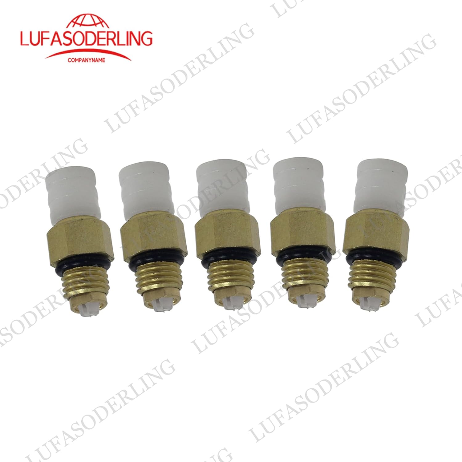 5Pcs M8 Air Valve Compatible with Mercedes Benz W164 W221 W251 W220 Air Suspension Repair Kit Fitting 2203202438 2203205113