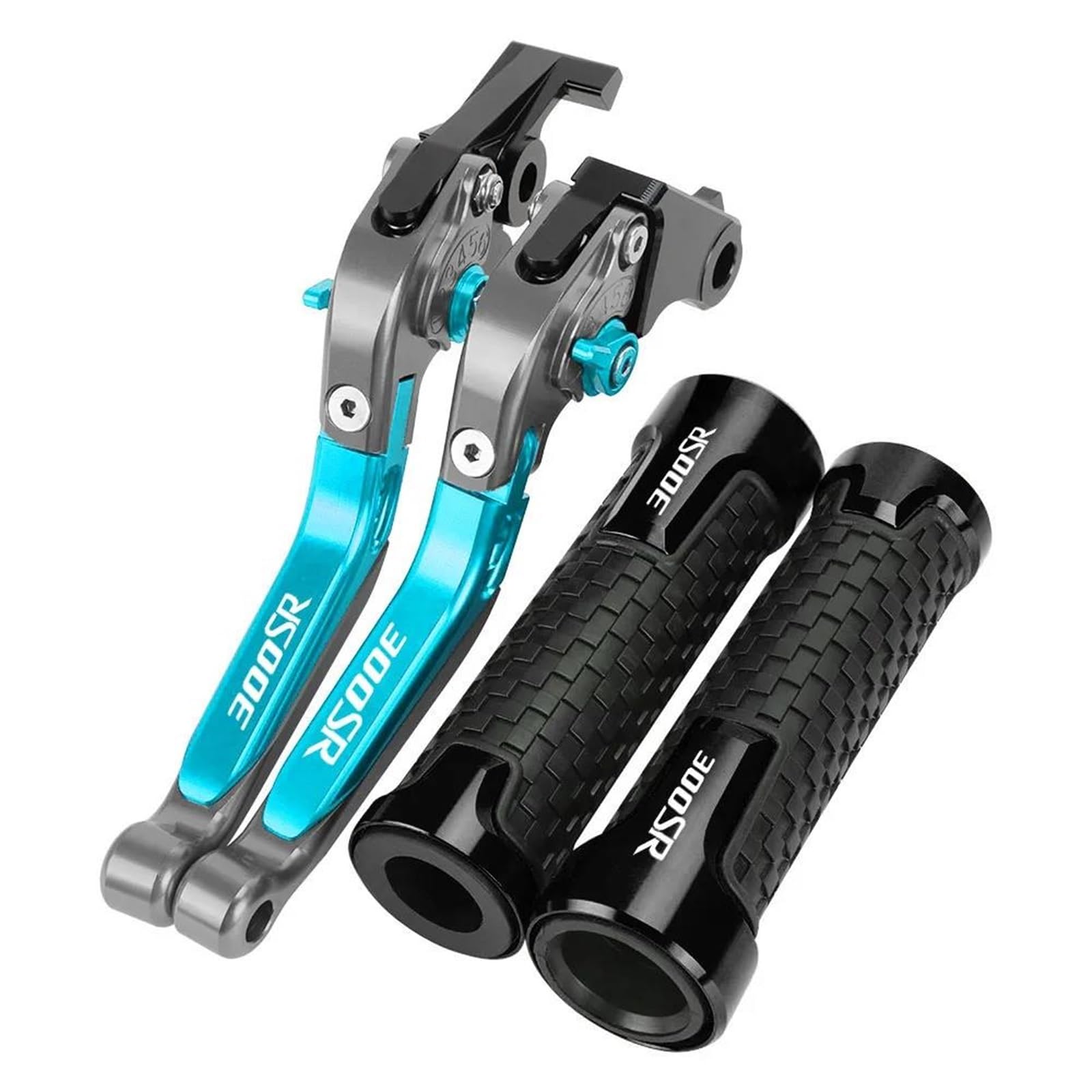 Gquikgw Blue 5 Replace Enhanced Riding Experience Motorcycle Brake Clutch Levers Handlebar Controls For Cfmoto 300Sr 2021-2023 300 Sr(Blue 5)