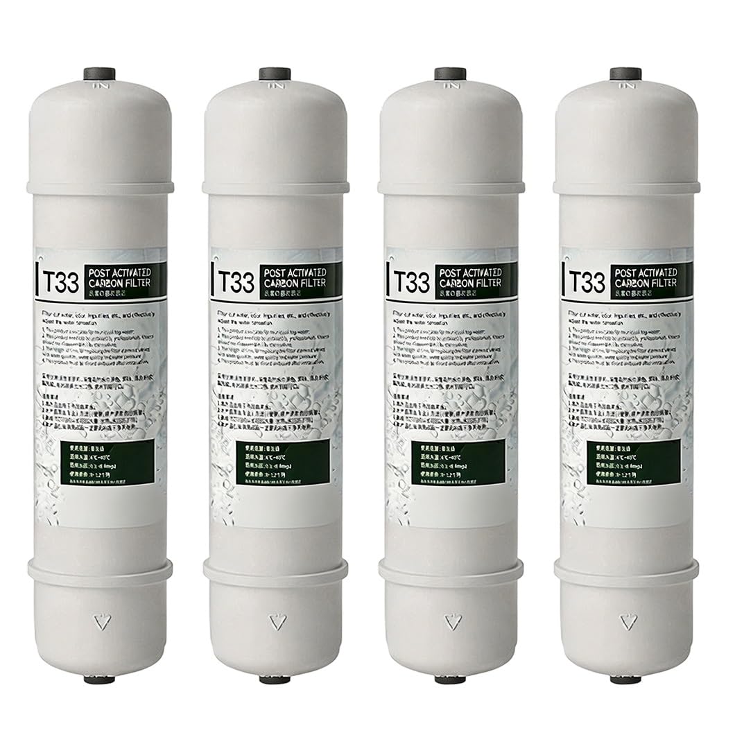 Cartouche T33 raccord rapide 1/4 pour filtre eau sous évier
