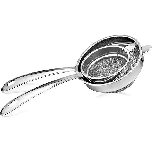 SEGOVIA Tea and Coffee Strainer Filter with Stainless Steel