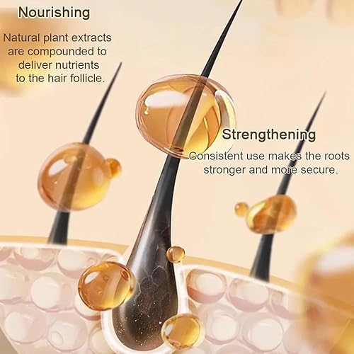 Miniatura 3 de Champú para el cabello con extracto de plantas de jengibre, champú de jengibre para el crecimiento del cabello, control de aceite, cuidado del