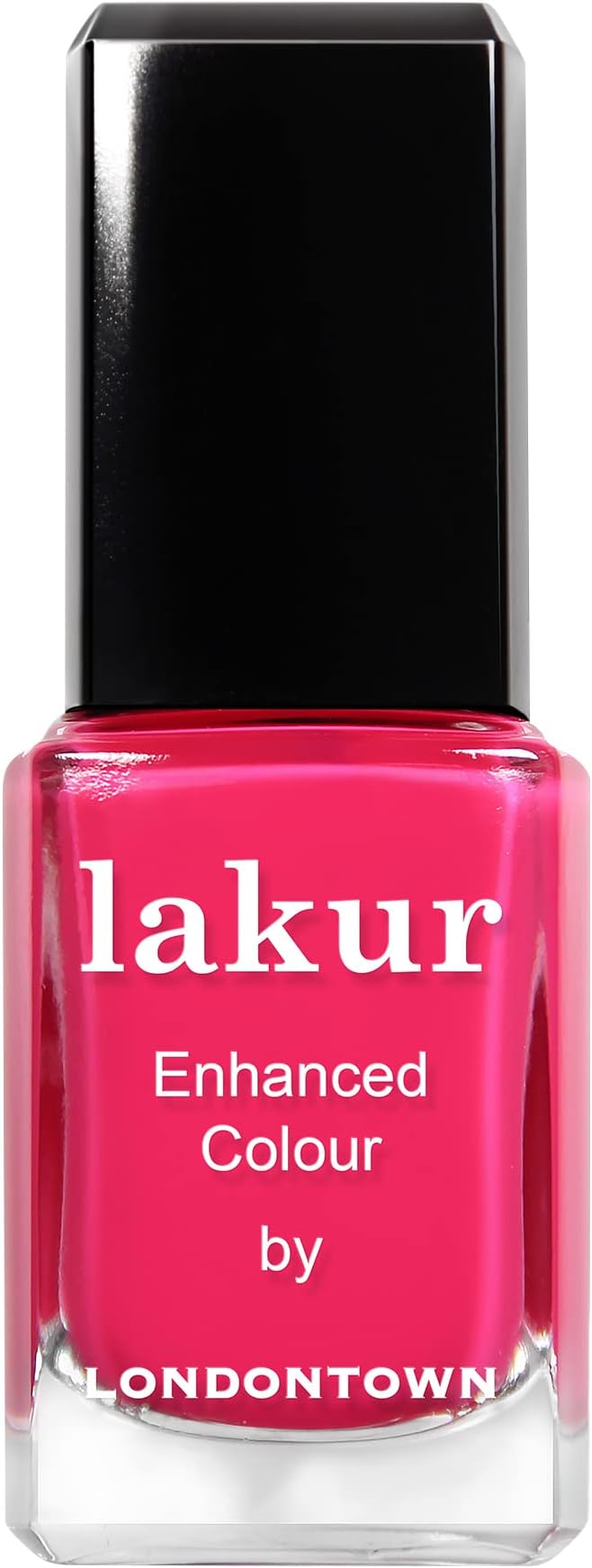 LONDONTOWN Lakur Nail Polish – Pink & Purple Shades, Long-Lasting, Streak-Free, Chip-Resistant | 21+ Free Non-Toxic Vegan Nail Color, Strengthens & Hydrates Nails, 0.4 Fl Oz