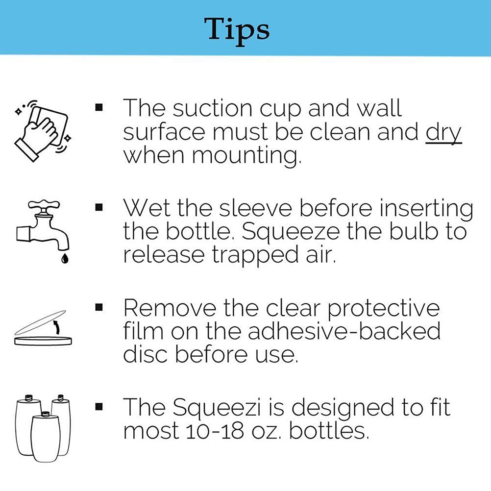 Shampoo doccia Squeeze bottiglia a parete dispenser doccia coperchio elastico in silicone non perde o si consuma