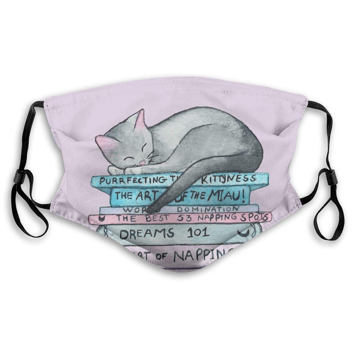 The Art Of The Miau Women Men Adjustable Earloop Face Ma-sk Reusable Protection Ma-sk With Filter Anti-dust Mouth Ma-sk,Safety Ma-sk Anti-smog PM2.5 Ma-sk