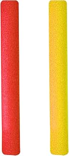 Swimming Pool Noodle for Kids and Adults, 2 Pack 1.5m Long Hollow Foam Pool Swim Noodle Float Aid, Strong Flexible Flotation Device, Aerobics and Water Sports Learning Aid, Swim Support Foam Kids
