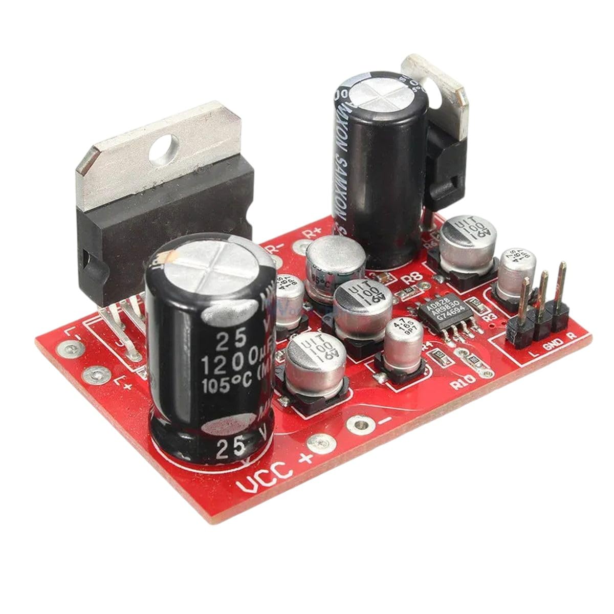 DC 12V TDA7379 38W+38W Amplifiers Audio Stereo Amplifier Board W/ AD828 Preamp Super Than NE5532 Electric Boards Modules New for Arrival 2025 High for Quality
