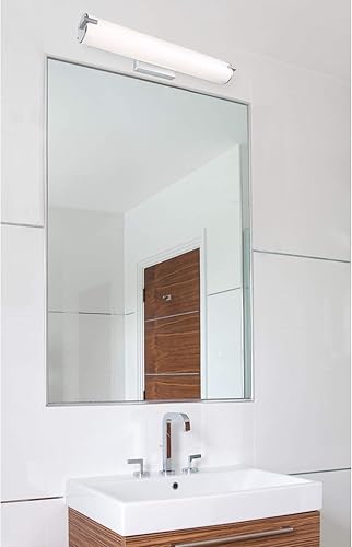 Miniatura 6 de Westinghouse Lighting 6112100 Lámpara de pared LED de transición de una sola luz, 25 W, regulable, para interiores, con selección de temperatura de