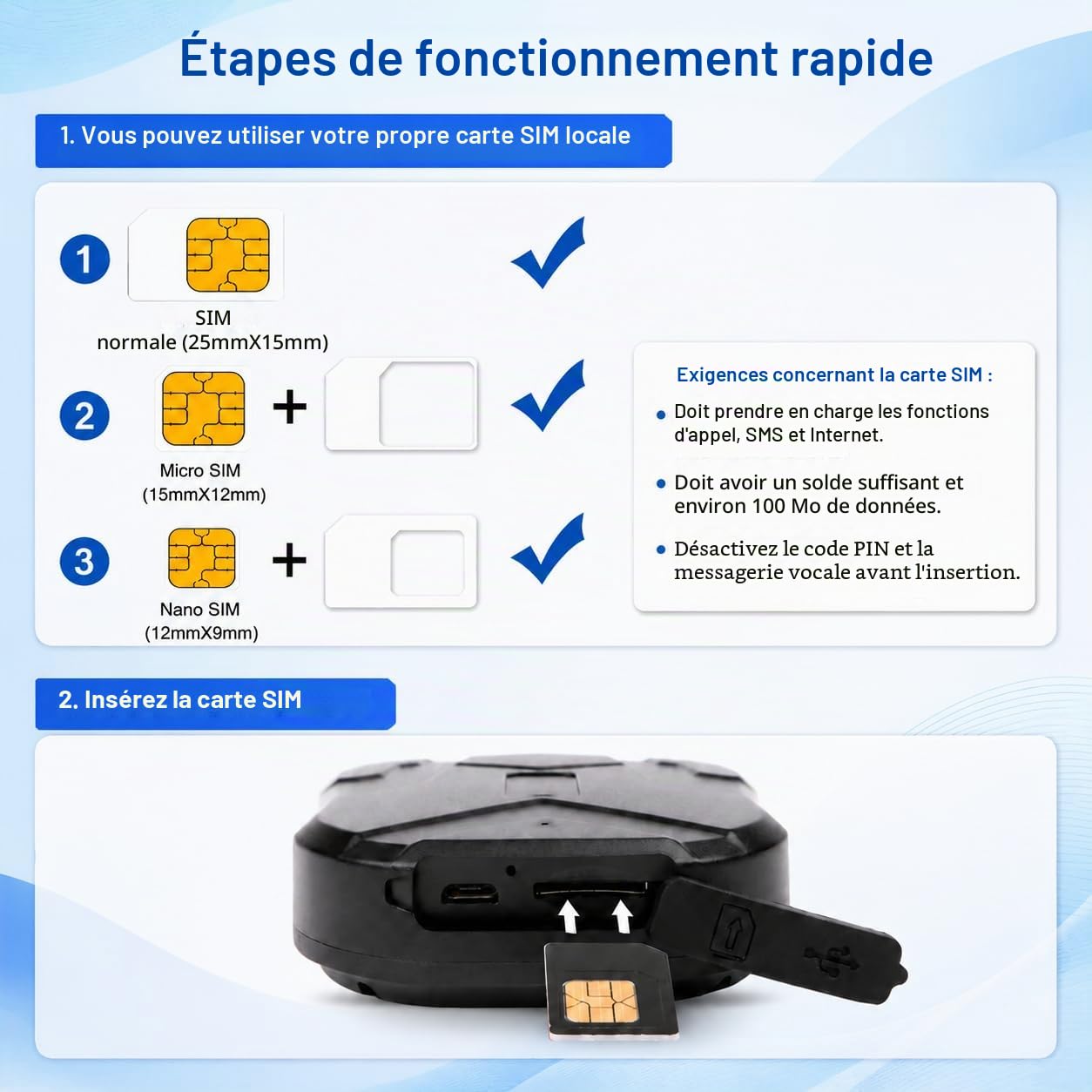 Traceur GPS Voiture 4G, Tracker Aimanté, Longue Autonomie 6 Mois, Alarme Antivol/Vibration, Traqueur GPS sans Carte SIM (Abonnement Requis) Suivi en Temps Réel TK905E