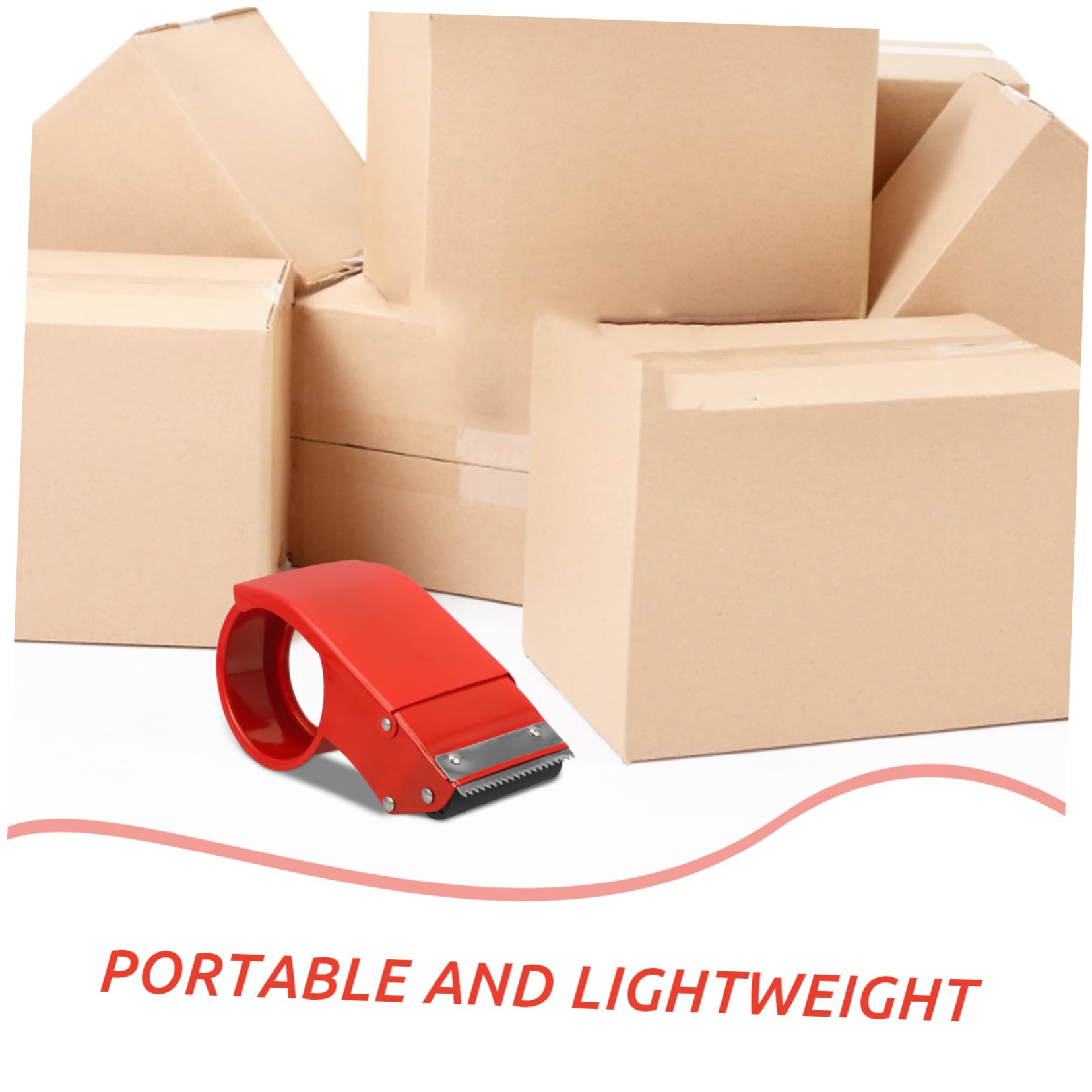 NUOBESTY 4stücke Klebebandspender Metall Tragbarer Tischabroller Für Zuhause Und Büro Robuster Kleiner Tape Dispenser Für Effizientes Organisieren Von Klebeband Accessoire Für