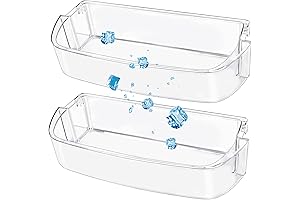 2 Pack Refrigerator Right-Side Door Bins Fit for Kenmore, Whirlpool & Maytag