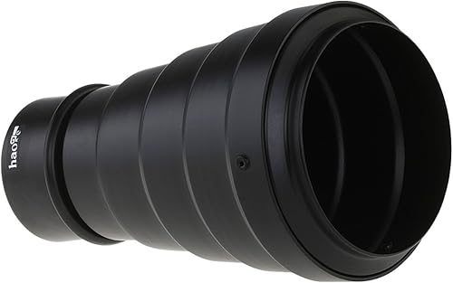 Miniatura 6 de Haoge Kit de filtro cónico de metal con rejilla de panal y filtro de gel de color para Balcar Paul C Buff AlienBees Alien Bees Einstein White