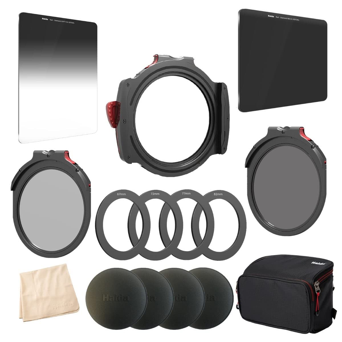 Amazon.com : Haida Red Diamond M10 Master 7 Filter & Holder Kit 