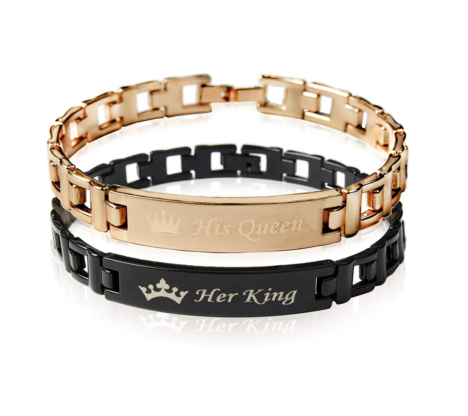 JEWELOPIA Metal Brass Bracelet for Girls ( Black ) (B08THT833S) Amazon Price History, Amazon Price Tracker