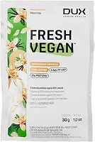 DUX HUMAN HEALTH - FreshVegan - Proteína Vegana de Ervilha e Arroz, 20g de Proteínas por Porção - Suplementos Naturais, Suplementação Treino Academia, Ganho Muscular Hipertrofia - Baunilha - Sachê 31 g