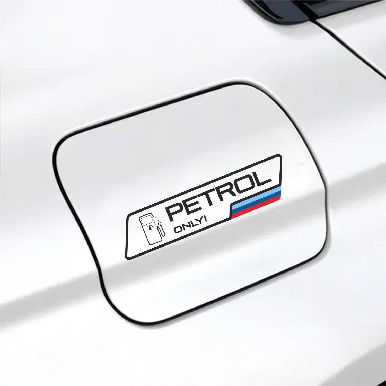 GRAPHISTICK 3D Petrol Logo UV DTF Sticker for Car Fuel Tank – Model (KA_P015)-image-24