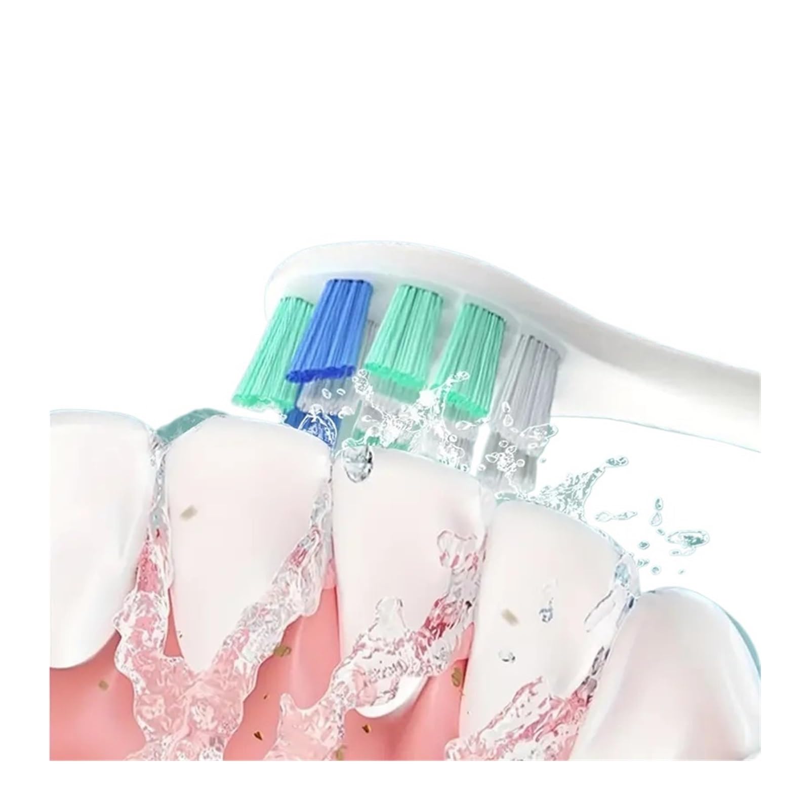 Cabezales de repuesto for cepillo dientes, compatibles con cabezal 1100, 2100, 4100, 4300, 5100, 5300, 6100, 6500, Etc., 4-16 Uds