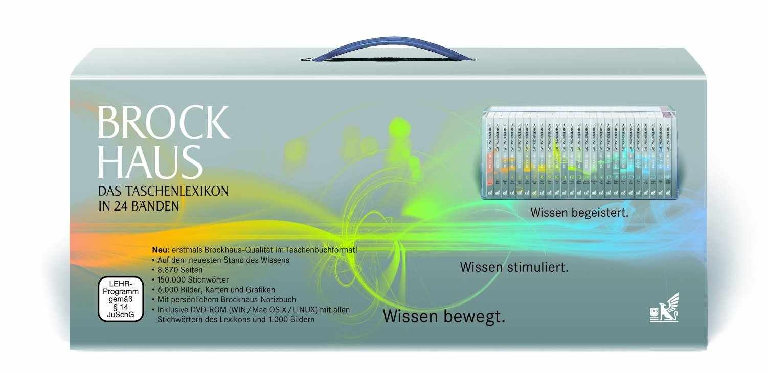 Brockhaus Das Taschenlexikon in 24 Bänden : Amazon.de: Bücher